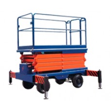 Подъемник ножничный передвижной модели TOR SJY 500кг 6м (от сети)
